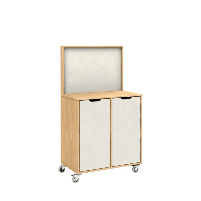 Woodi kapp Otto kõrgete sahtlite ja kõrge tagapaneeliga - Image 5